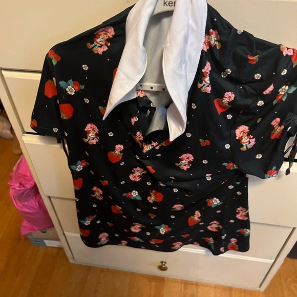 RARE strawberry shortcake x unique vintage top - Picture 6 of 12